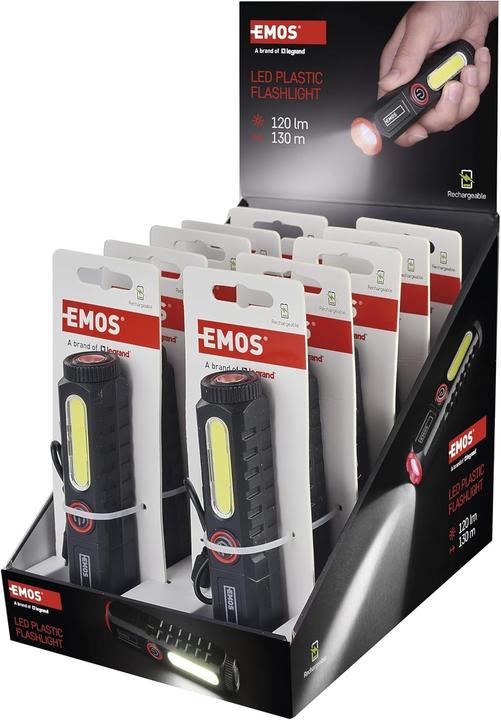 Produktbild Emos Torcia LED Ricaricabile (120 lm)