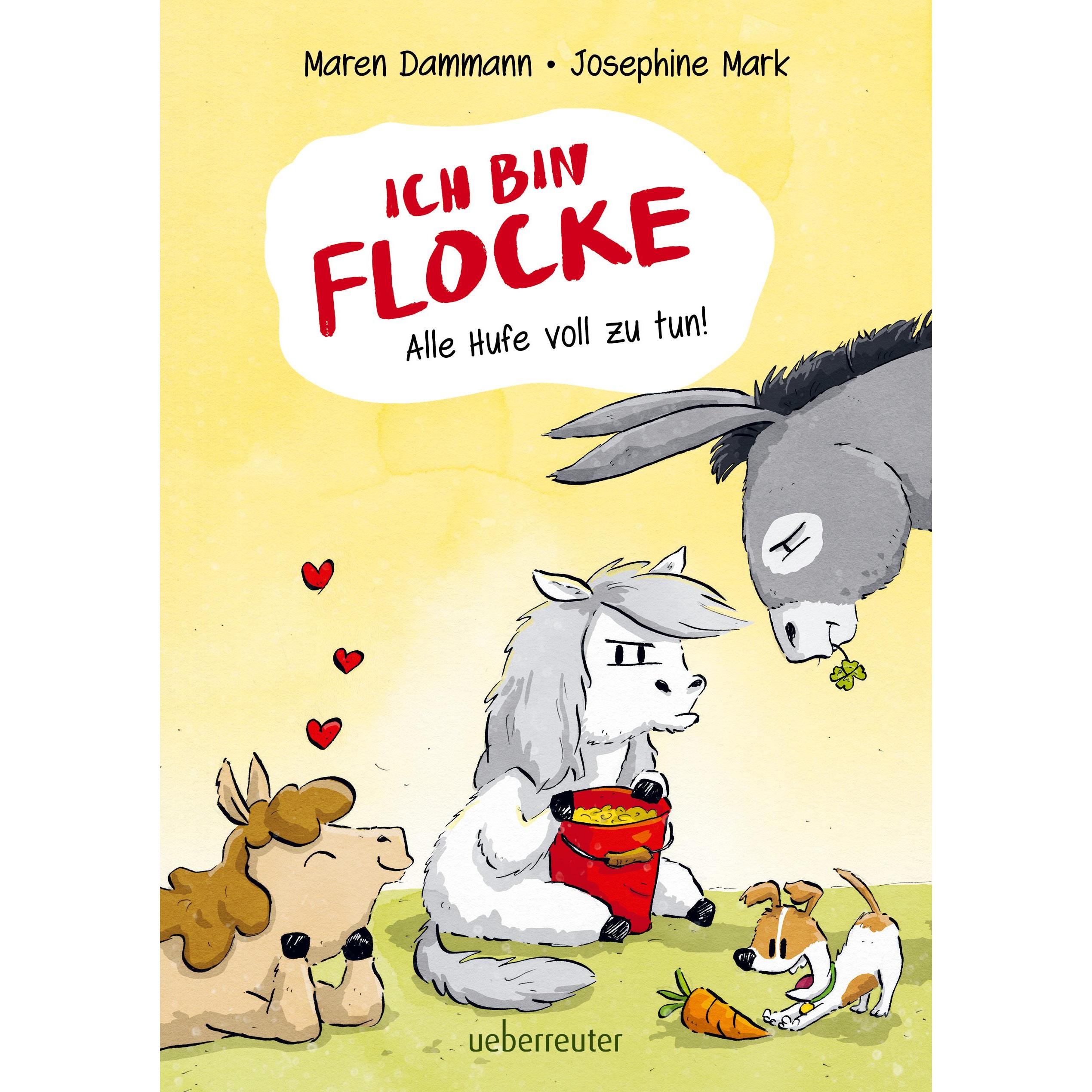 Thumbnail - Ich bin Flocke - Alle Hufe voll zu tun!, Kinderbücher von Maren Dammann