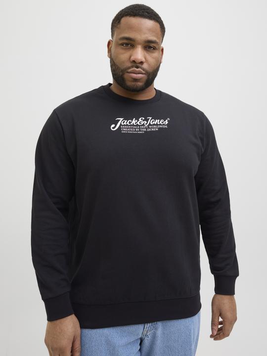 Produktbild Jack & Jones Plus Size Gedruckt Sweatshirt Sweatshirt (7XL)