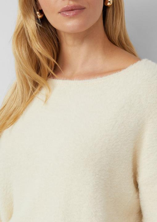 Image du produit s.Oliver Strickpullover Flauschiger Pullover mit U-Boot-Ausschnitt (40)