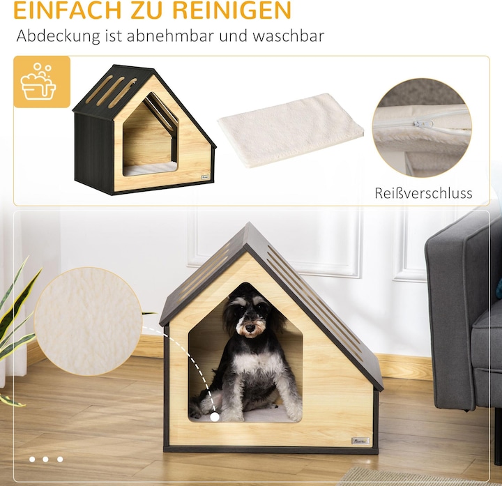 Immagine prodotto PawHut Cuccia per cani con cuscino (Cuccia per cani)