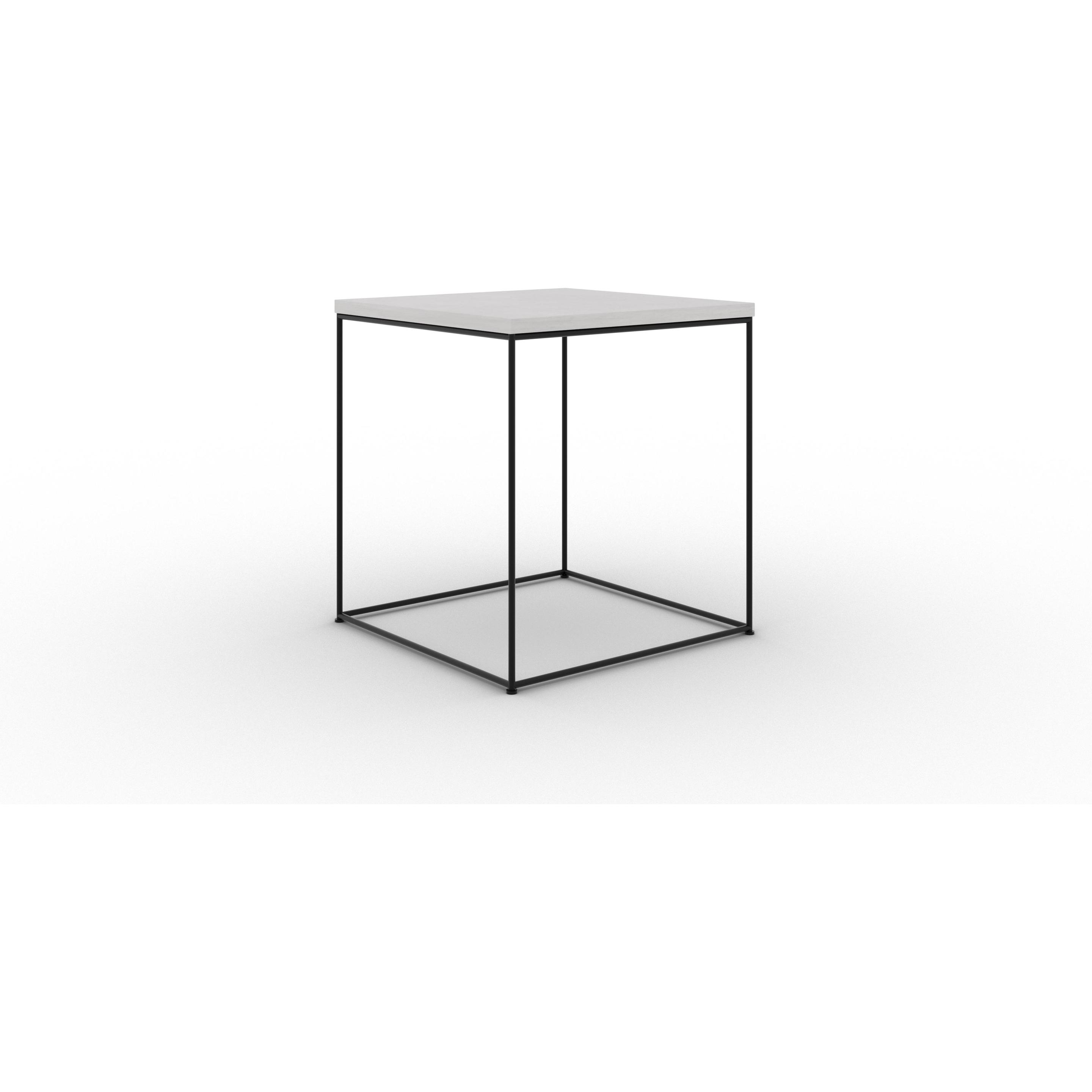 ADRK Furniture, Couchtisch + Beistelltisch, Adina (40 x 40 x 43 cm)