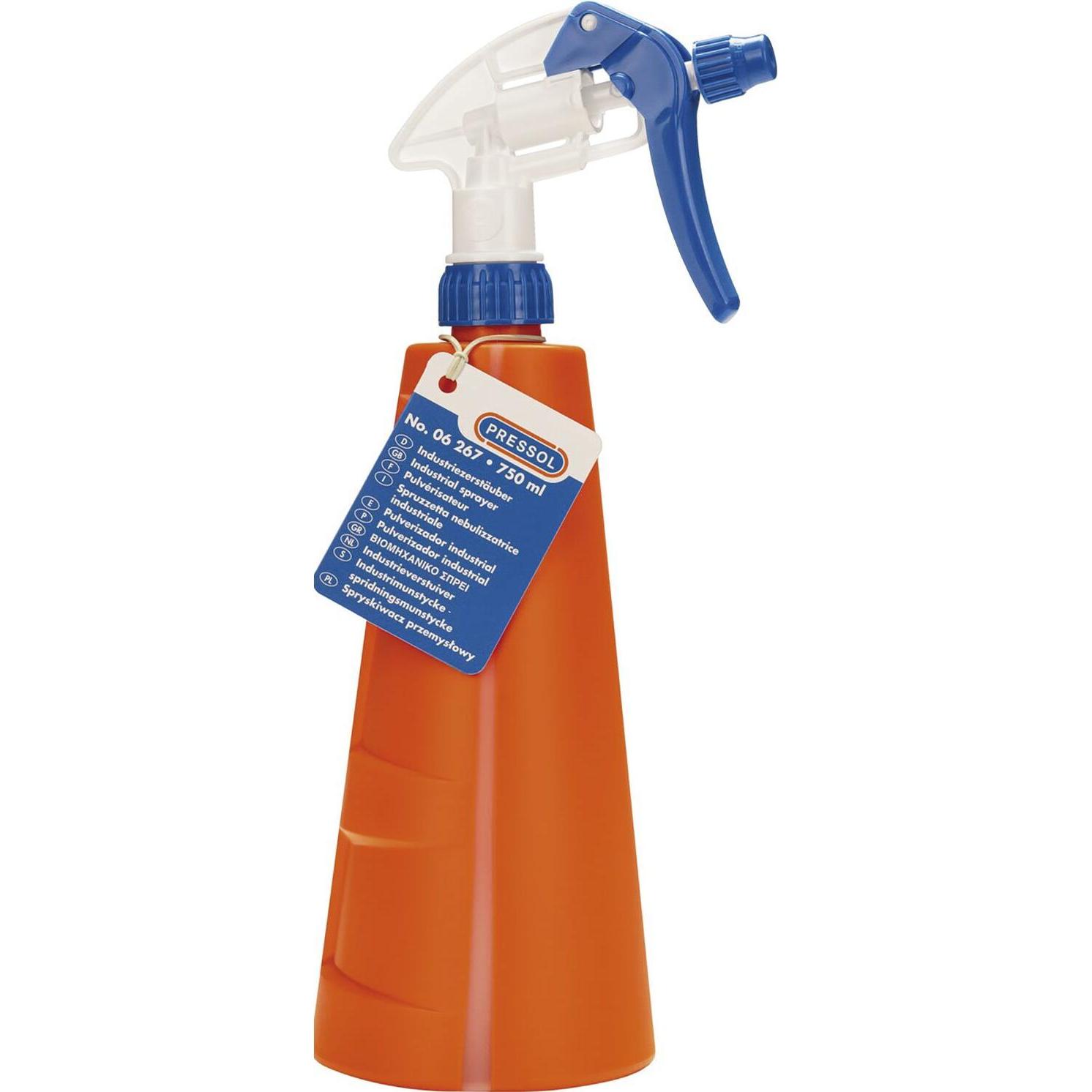 Pressol, Sprühflasche, Industriezerstäuber 750 ml Messingdüse Farbe orange (0.75 l)