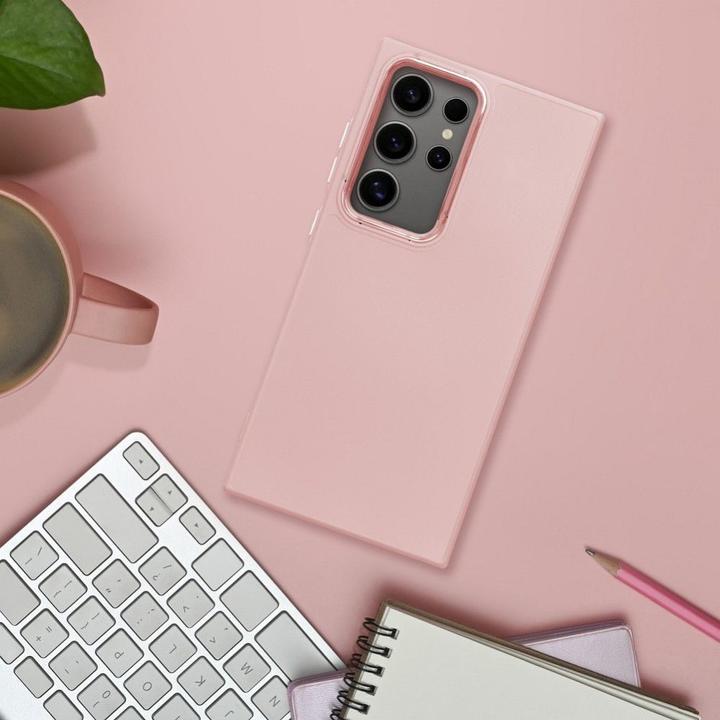 Produktbild OEM Back panel cover FRAME Case for SAMSUNG A06 powder pink (Samsung Galaxy A06)