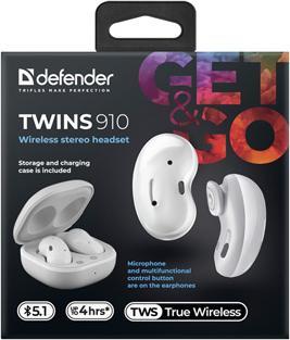 Actual product image Defender Twins 910 (63910) (4 h, Wireless)