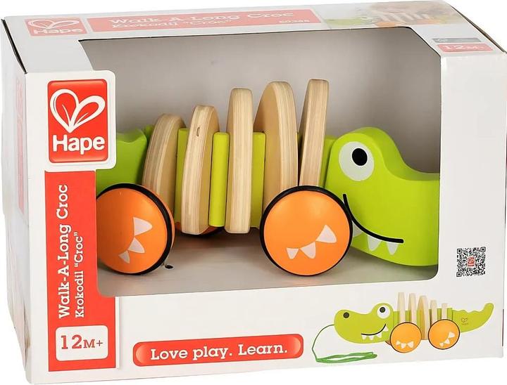 Actual product image Hape Crocodile Croc