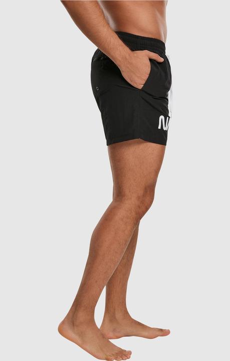 Actual product image Mister Tee NASA Worm Logo Swim Shorts (S)