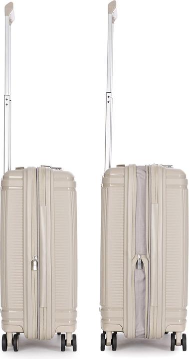 Produktbild Stratic Straw T 4 Rollen Kabinentrolley S 54 cm mit Dehnfalte (30 l)