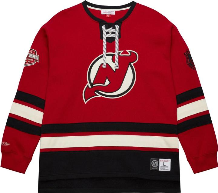 Immagine prodotto Mitchell & Ness M&N New Jersey Devils NHL Lace-Up Heritage Hoody - XXL (XXL)