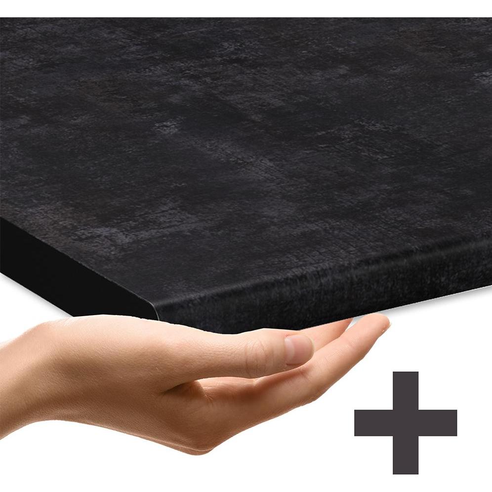 Thumbnail - Vicco Geschirrspülblende R-Line, Beton/Anthrazit, 45 cm, AP Anthrazit, Geschirrspüler Zubehör, Grau