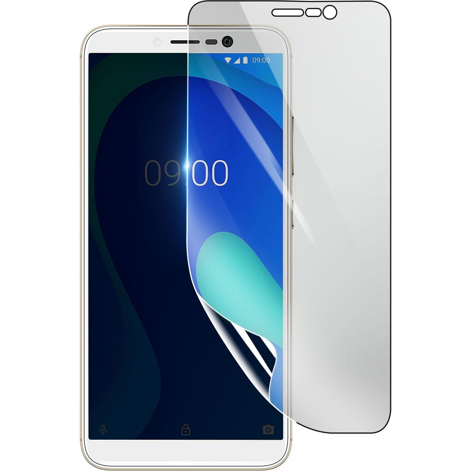3MK Hydrogel Bildschirmfolie für Wiko Y80 (1 Stück, Wiko Y80), Smartphone Schutzfolie, Transparent