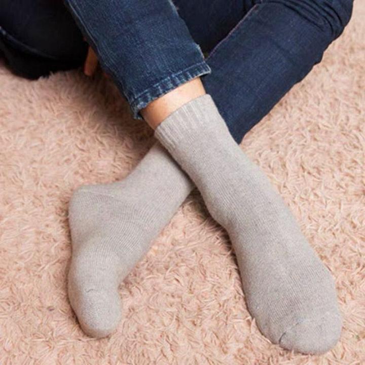 Image du produit JTI Chaussettes, laine/coton - Gris - taille 38-40 (Une unité par pack, 38 - 40)
