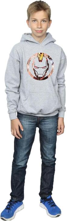 Produktbild Iron Man Montage Symbol Kapuzenpullover Jungen (152, 158)