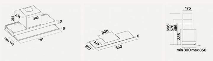 Image du produit Fors MOVE 60 W (Hotte à tiroir)