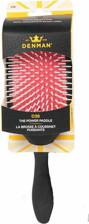 Produktbild Denman D38 Power Paddle Brush Schwarz/Rot