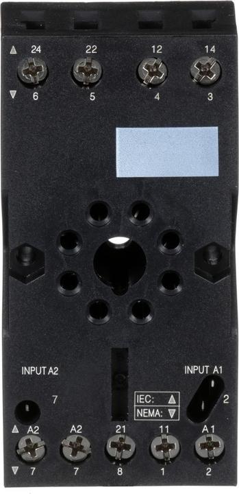 Produktbild APC Relaissockel RUZC2M Ausführung des elektrischen Anschlusses Schraubanschluss, Mon (Relaissockel)