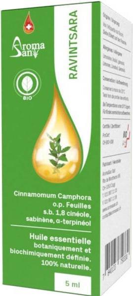 Image du produit AromaSan Ravintsara Huile essentielle (15ml)