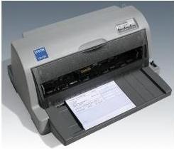 Image du produit Epson LQ-630 A4 USB PAR 24 Imprimante matricielle 20cpi 32KB 57 dBA n/b (Aiguille, Noir et blanc)