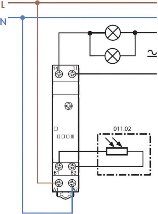 Produktbild Finder Dämmerungsschalter 1-100Lux 16A 230VAC 11.31.8.230.0000