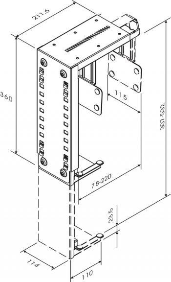 Immagine prodotto Neomounts Supporto da scrivania per PC