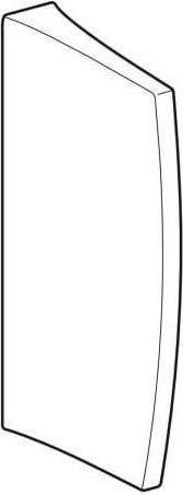 Image du produit Geberit Séparation d'urinoir 700x400x100mm blanc