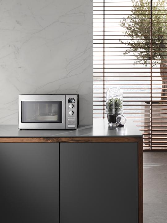 Produktbild Miele M 6012 Microwave, stainless steel (26 l)