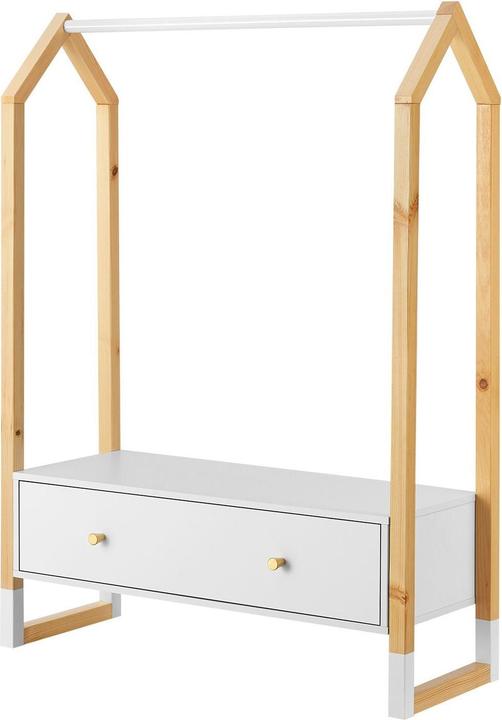 Immagine prodotto Juskys Kinder Kleiderständer Filla mit Schublade und Stange