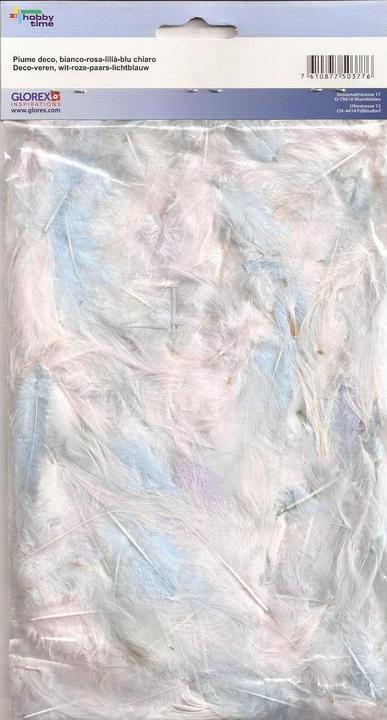 Actual product image Glorex Deco feathers 10g