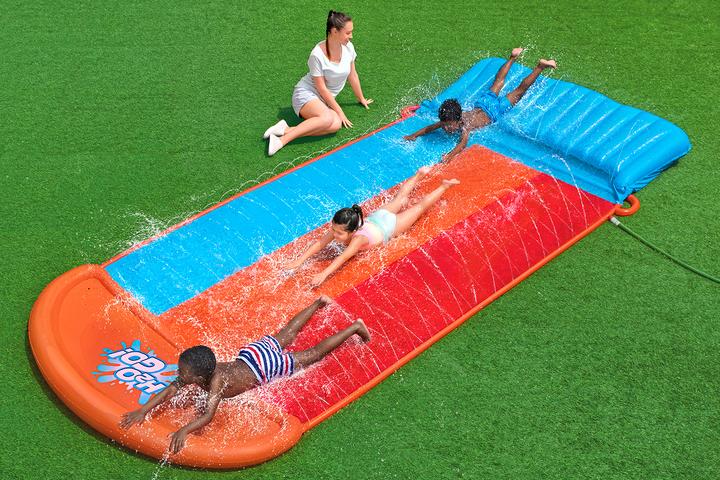 Produktbild Bestway H2OGo Tsunami Splash Triple Slide (4.72 m)