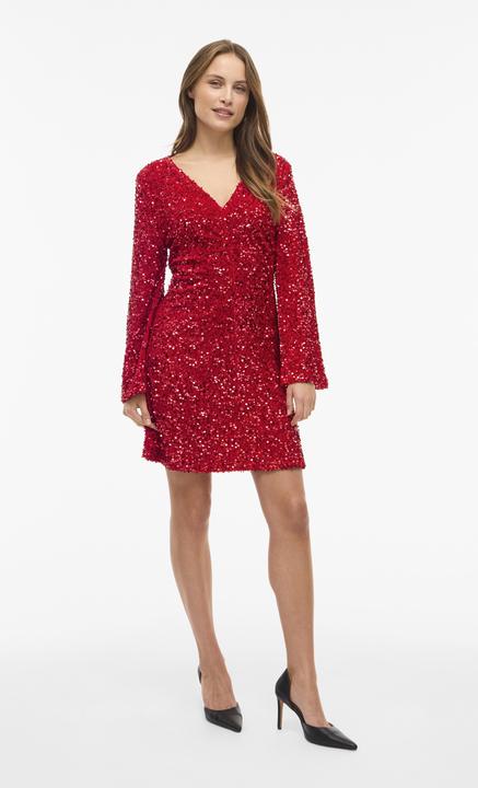 Image du produit Vila Pailletten Minikleid (XL)