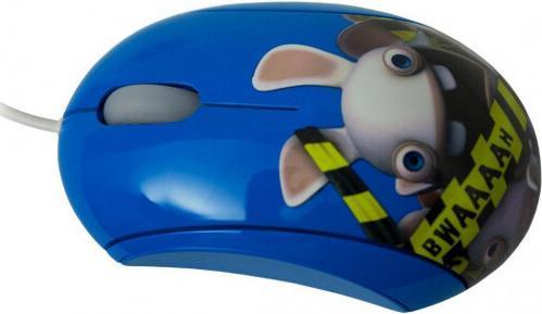 Produktbild SteelSeries Souris filaire compatible Lapins Crétins (Bleu) (Kabelgebunden)