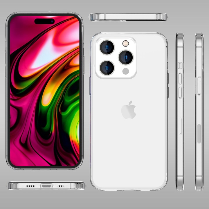 Produktbild Nalia Klare Transparente Hybrid Hülle (Apple iPhone 14 Pro Max)
