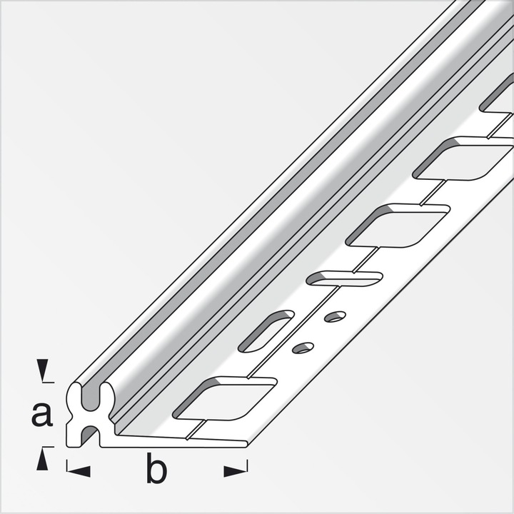 Produktbild Alfer Parkett Trägerprofil PVC 2 m