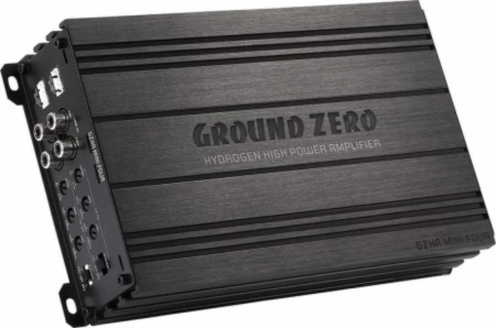 Ground Zero Zero GZHA mini FOUR (Amplificatore a 4 canali)