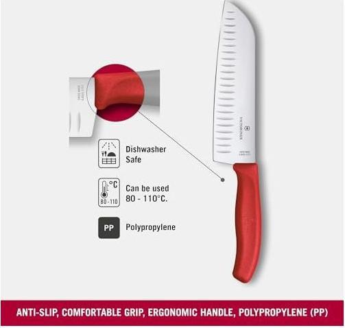 Immagine prodotto Victorinox Coltello Santoku Swiss Classic (17 cm)