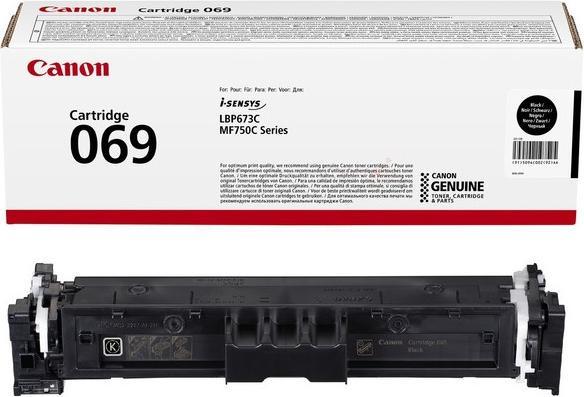 Actual product image Canon 069BK (FC)