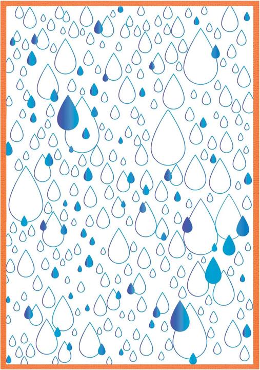 Produktbild Sizzix Klarsichtstempel-Set - Drip, drip, drop by Stacey Park