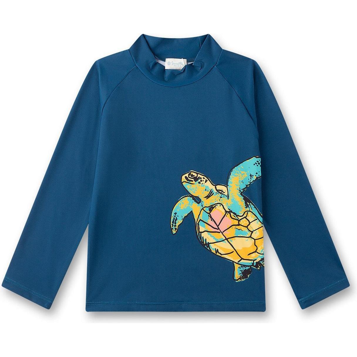 Sanetta, Unisex, Badeshirt, Schwimmshirt langarm Schildkröte, Blau, (98)