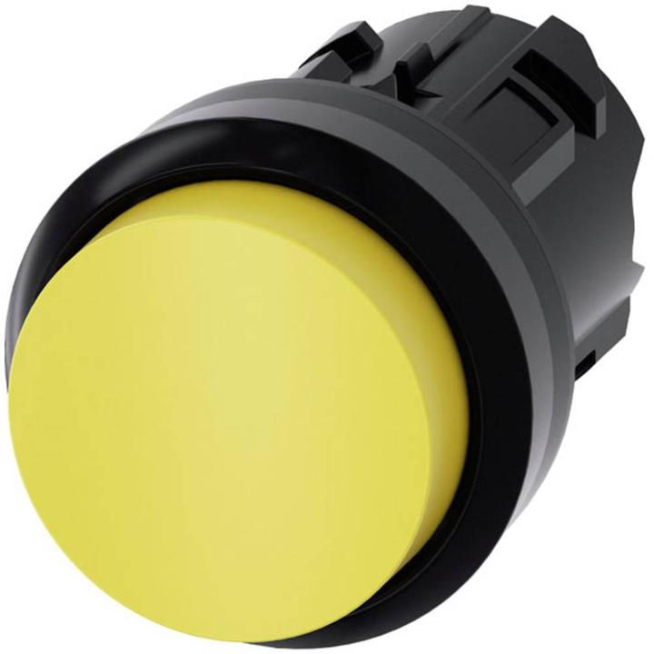 Produktbild Siemens Pushbutton 22mm round plastic yellow
