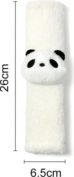 ASMI Gurtpolster Weich & Bequem für Kinder Panda