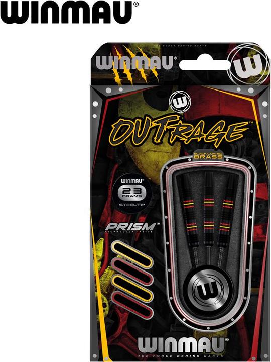Image du produit Winmau Steel Tip Outrage Brass (23 g)