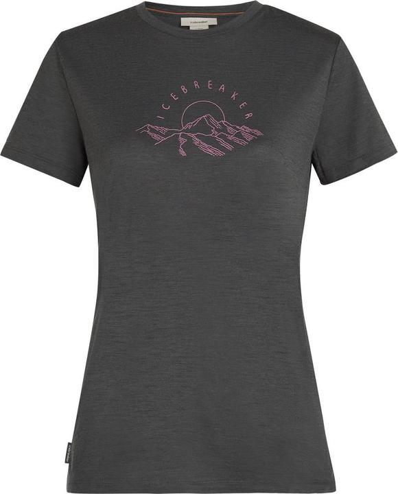 Actual product image Icebreaker W Mer 150 Tech Lite SS Tee Sunrise Sumit (L)