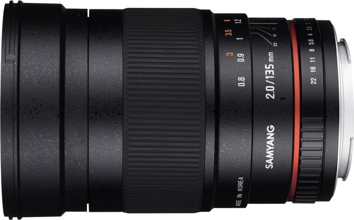 Actual product image Samyang 135mm f/2-22 ED UMC, Fujifilm XF (Fujifilm Fujinon XF, full size)