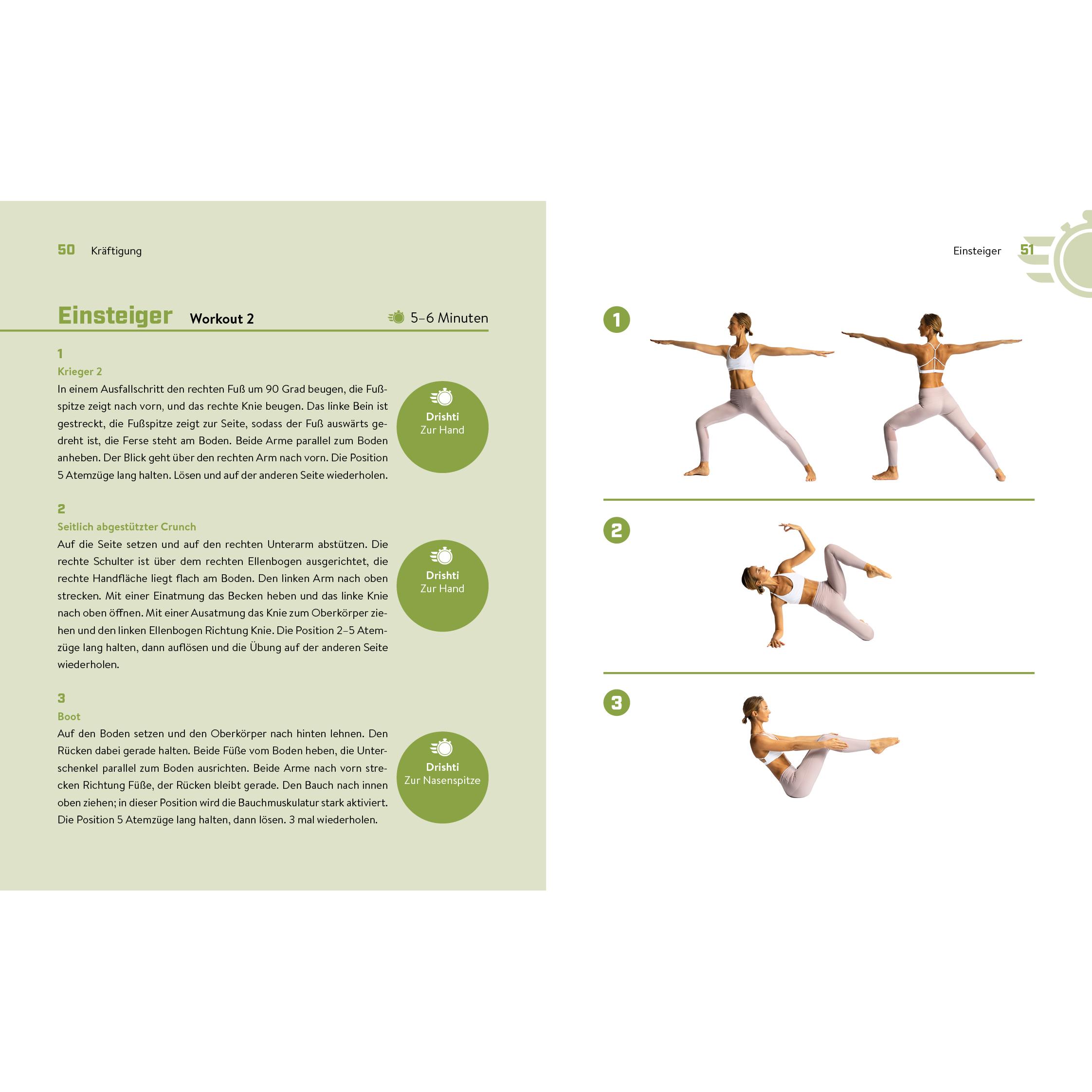 Thumbnail - Express-Workouts – Yoga, Ratgeber von Julie Dumoulin