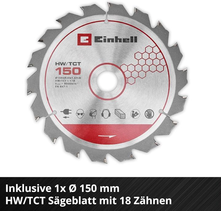 Actual product image Einhell TE-CS 18/150-2 Li