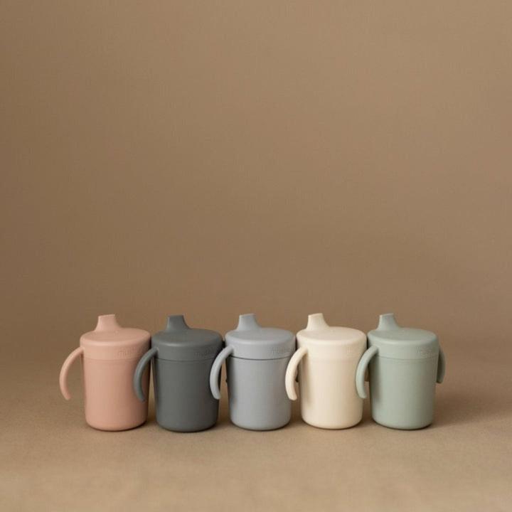 Actual product image Mushie Trainer sippy cup