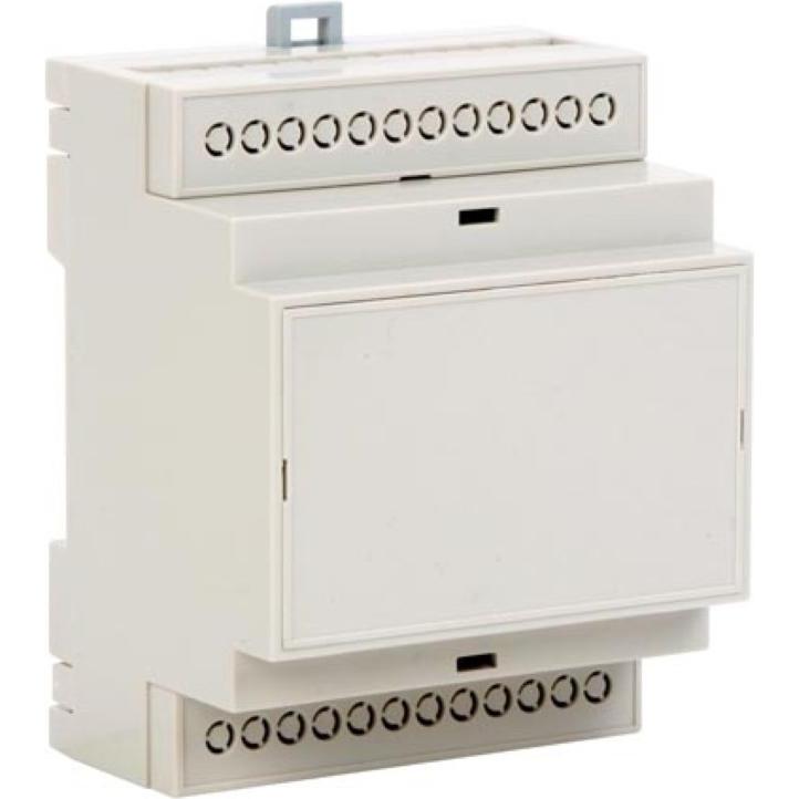 HP Autozubehör Custodia Per Montaggio Su Barra Din - 4 Moduli (Case), Accessori di elettronica + Alloggiamento, Bianco