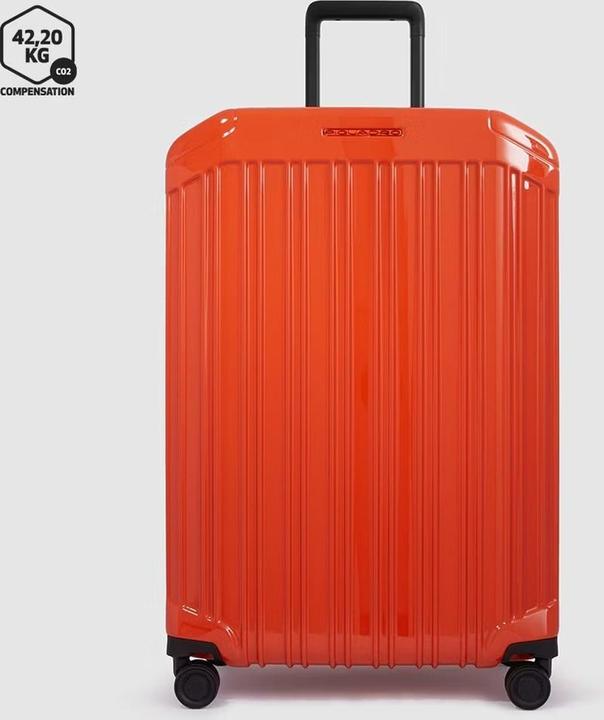 Actual product image Piquadro PQ Light Large Spinner 75 cm Shine Orange (75 l)