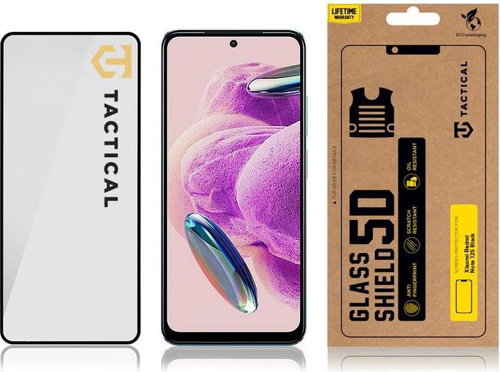 Actual product image Source Redmi Note 12S Glass Shield 5D (1 Piece, Xiaomi Redmi Note 12S)