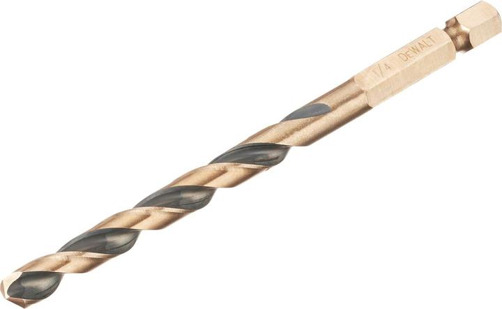 Actual product image DeWalt DT20610QZ HSSG metal twist drill 1 piece 7 mm total length 111 mm corr. (7 mm)